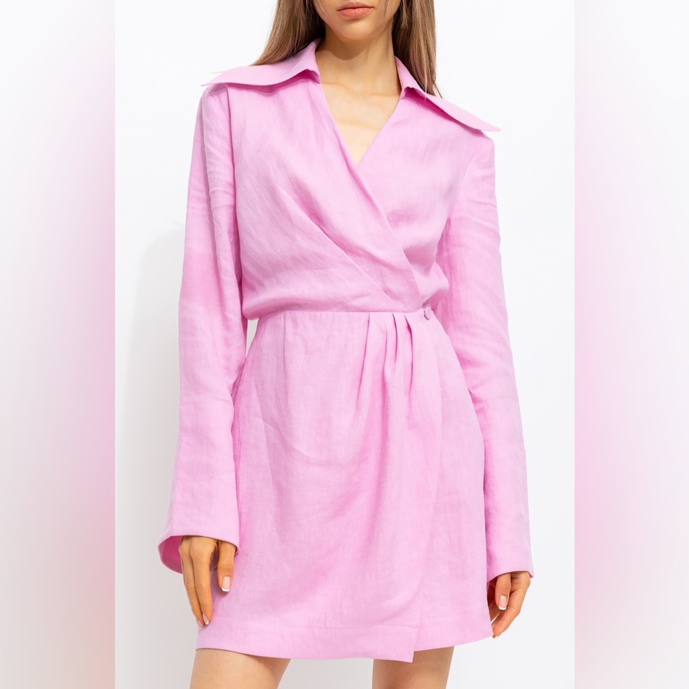 Nanushka PINK ‘Esma’ dress mini dress backless size M